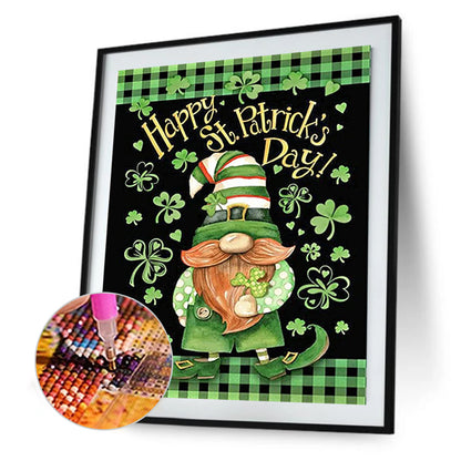 Happy St. Patrick'S Day - Full Round Drill Diamond Painting 30*40CM