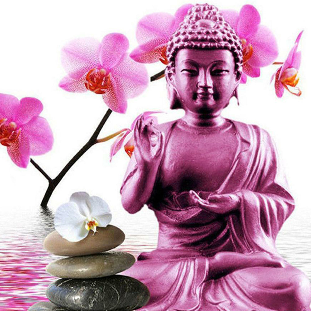 Zen Buddha Statue - Full Square Drill Diamond Painting 30*30CM