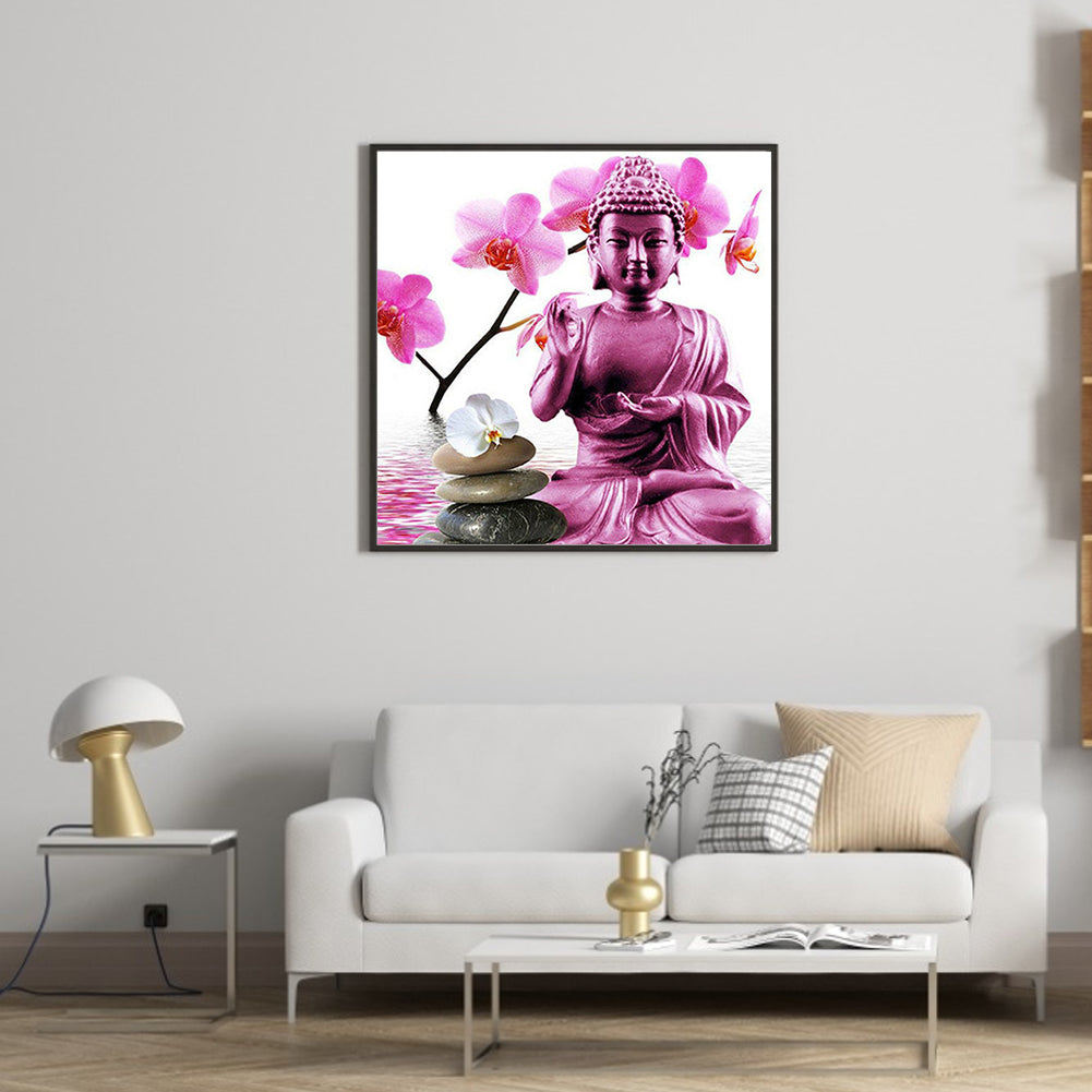 Zen Buddha Statue - Full Square Drill Diamond Painting 30*30CM