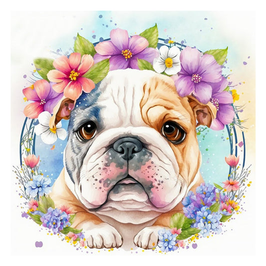 Husky - Full Round Drill Diamond Painting 35*35CM