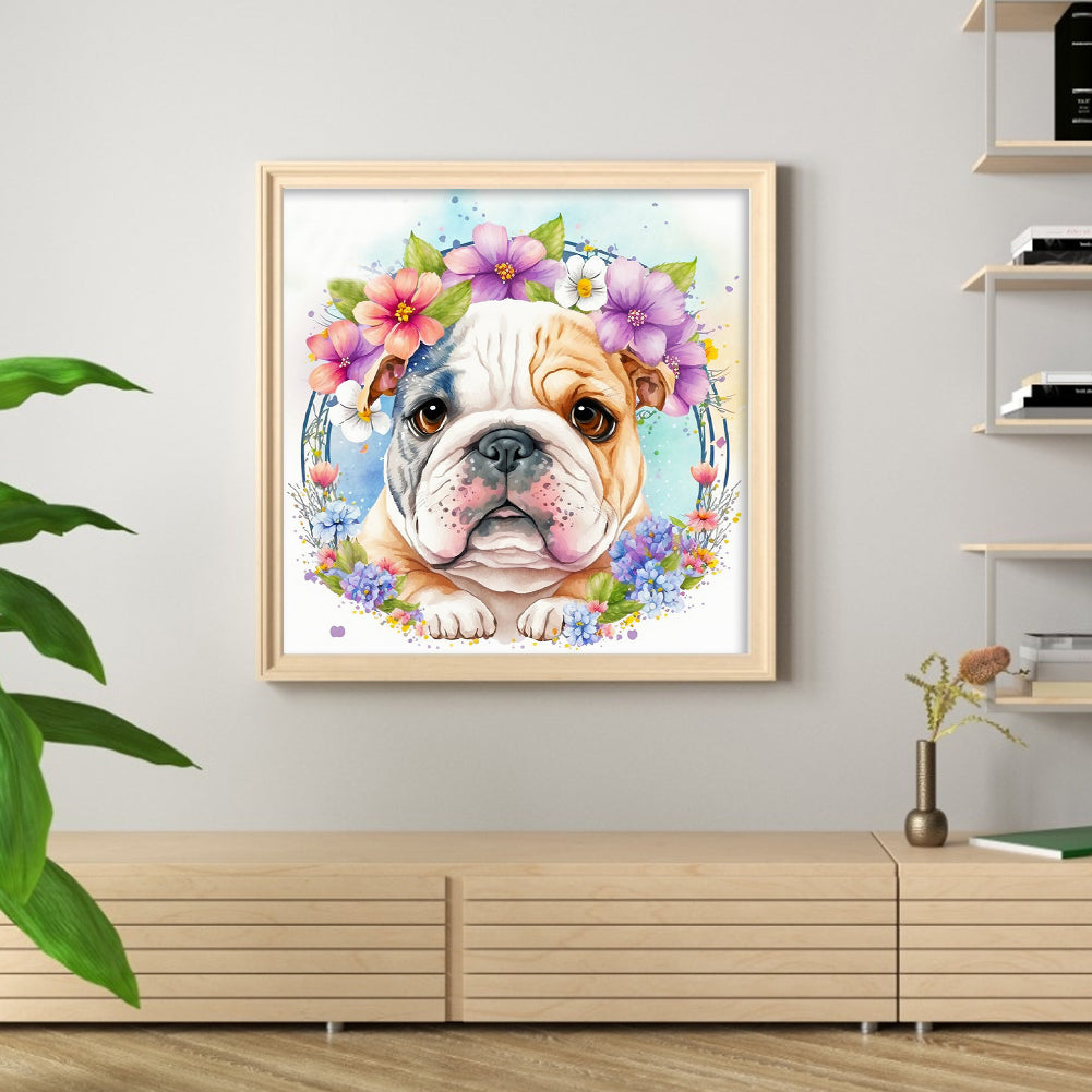 Husky - Full Round Drill Diamond Painting 35*35CM