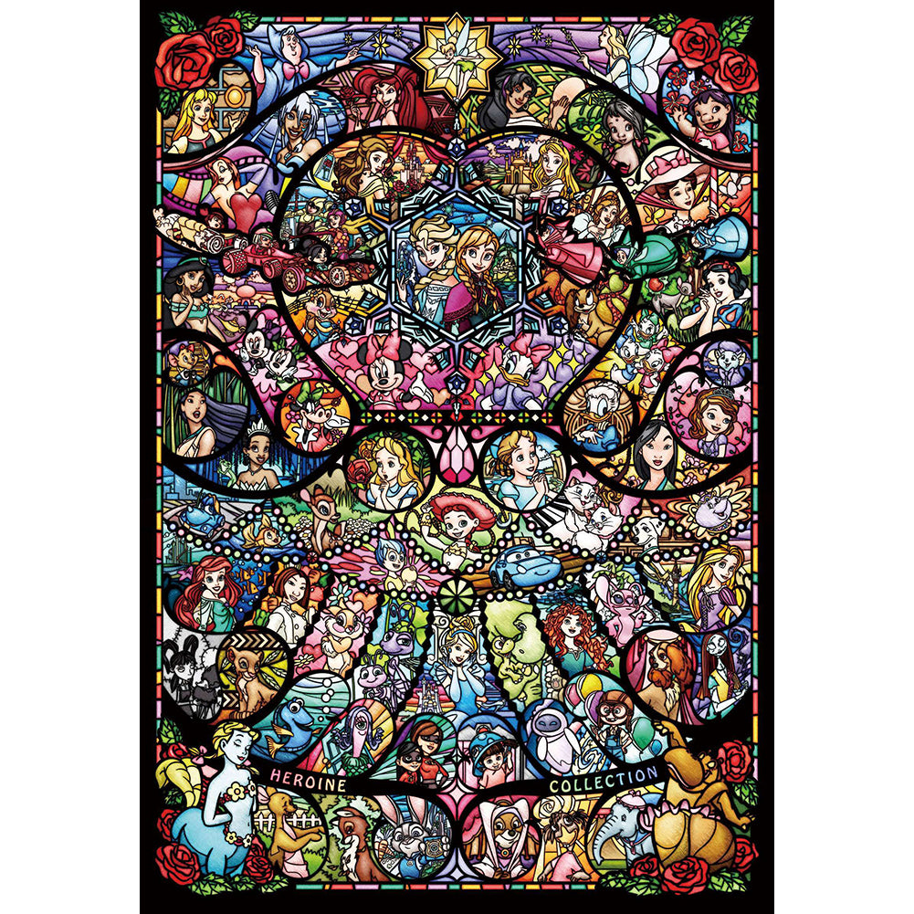 Disney 100Th Anniversary - Full Round Drill Diamond Painting 90*130CM