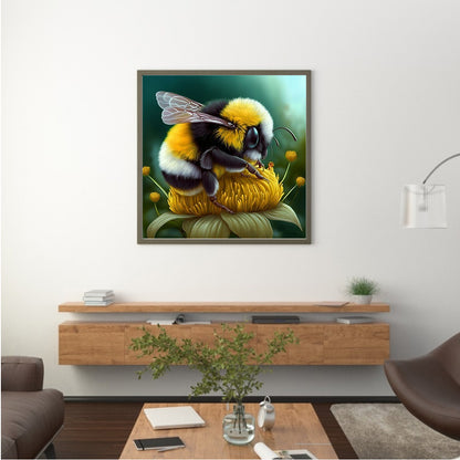 Bee - Full Round Drill Diamond Painting 35*35CM
