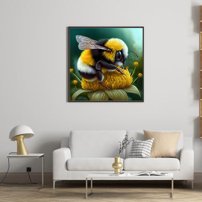 Bee - Full Round Drill Diamond Painting 35*35CM