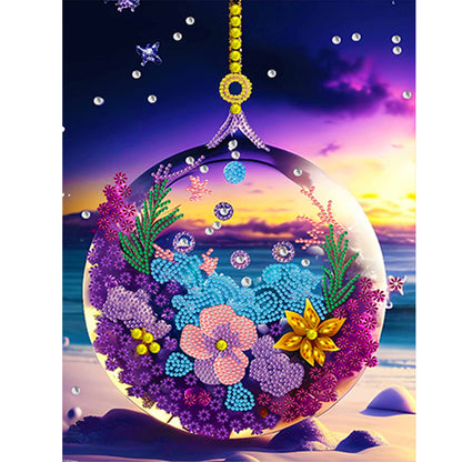 Fantasy Crystal Pendant - Special Shaped Drill Diamond Painting 30*40CM