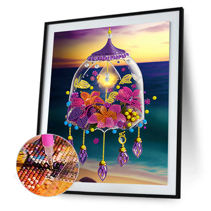 Fantasy Crystal Pendant - Special Shaped Drill Diamond Painting 30*40CM