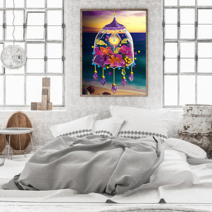 Fantasy Crystal Pendant - Special Shaped Drill Diamond Painting 30*40CM