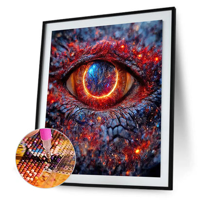 Psychedelic Eye - Full Round Drill Diamond Painting 30*35CM