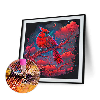 Cardinal - Full Round Drill Diamond Painting 30*30CM