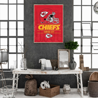 Kansas City Chiefs - Full Round Drill Diamond Painting 40*50CM