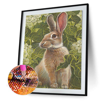 Rabbit - Full Round Drill Diamond Painting 30*40CM