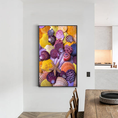 Beach Sea Shells - Full Round Drill Diamond Painting 30*45CM