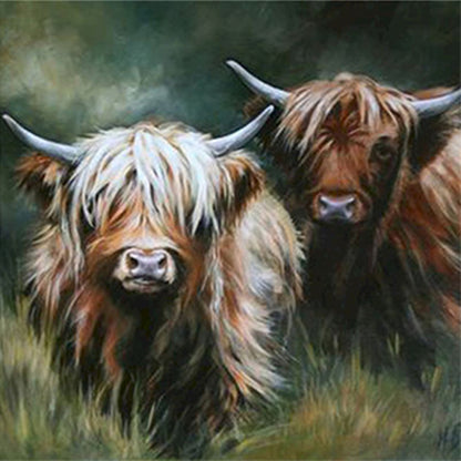 Yak - Full Round Drill Diamond Painting 30*30CM