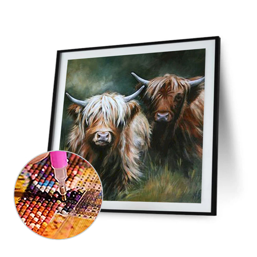 Yak - Full Round Drill Diamond Painting 30*30CM
