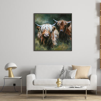 Yak - Full Round Drill Diamond Painting 30*30CM