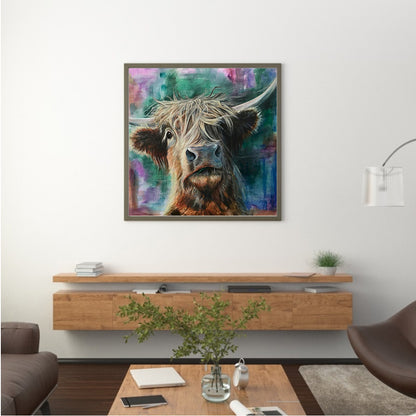 Yak - Full Round Drill Diamond Painting 30*30CM