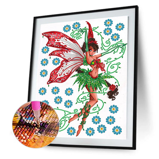 Fairy - Special Shaped Drill Diamond Painting 30*40CM