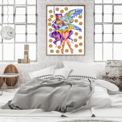 Fairy - Special Shaped Drill Diamond Painting 30*40CM