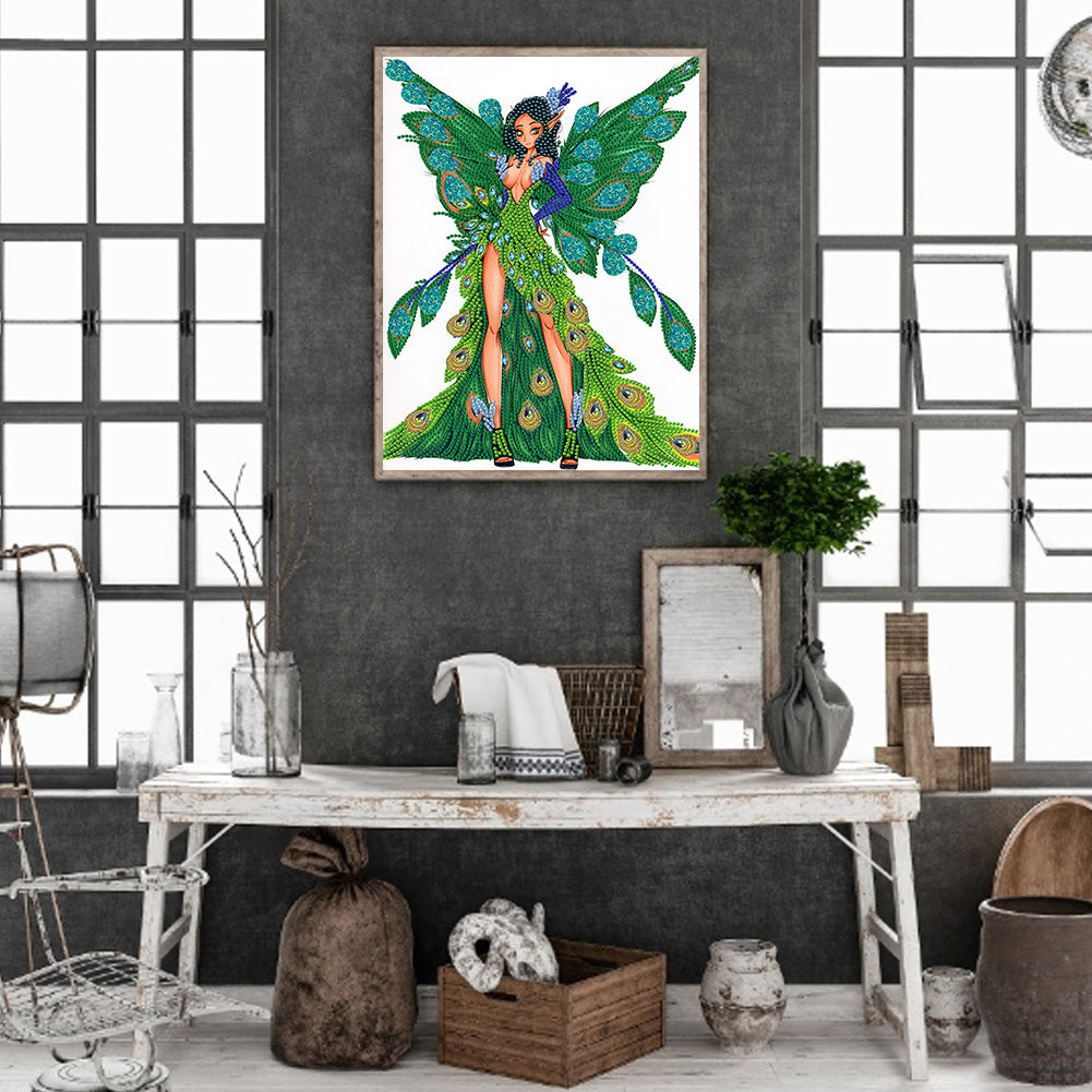 Fairy - Special Shaped Drill Diamond Painting 30*40CM
