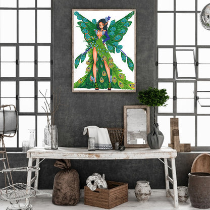 Fairy - Special Shaped Drill Diamond Painting 30*40CM