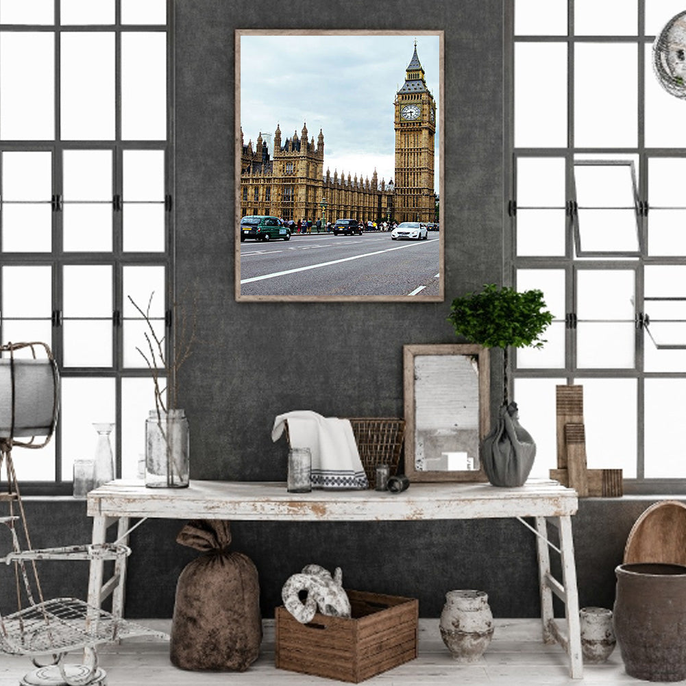 Big Ben Landscape Series - Full Square Drill Diamond Painting 30*40CM