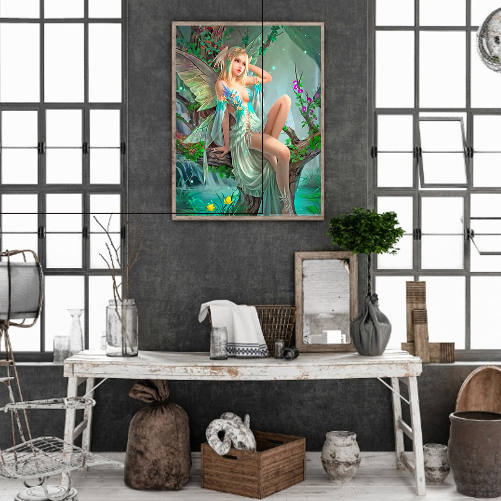 Elves - Full Round Drill Diamond Painting 30*40CM
