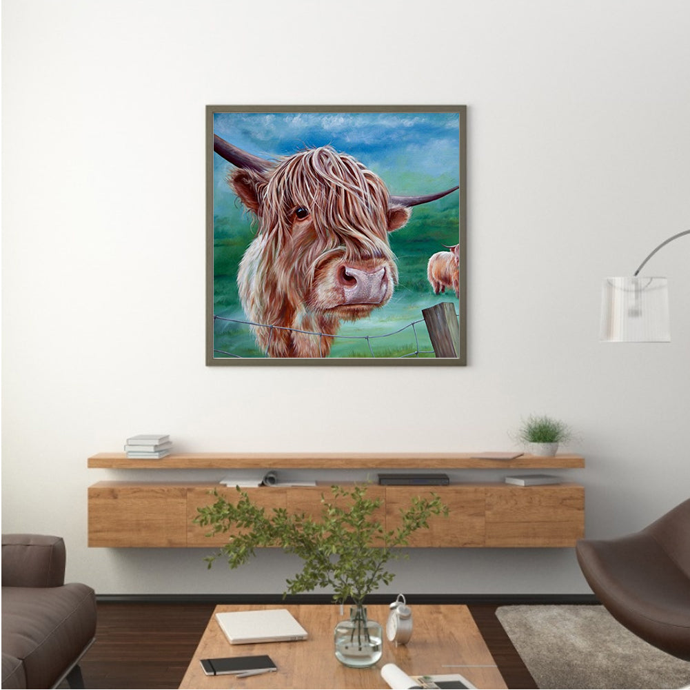 Yak - Full Round Drill Diamond Painting 30*30CM