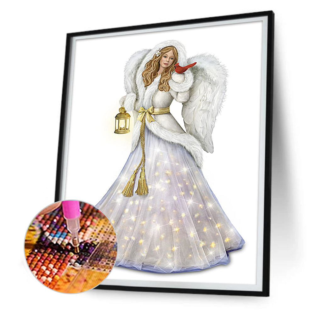 Angel - Full Round Drill Diamond Painting 30*40CM