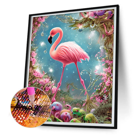 Flamingo - Full Round Drill Diamond Painting 30*40CM