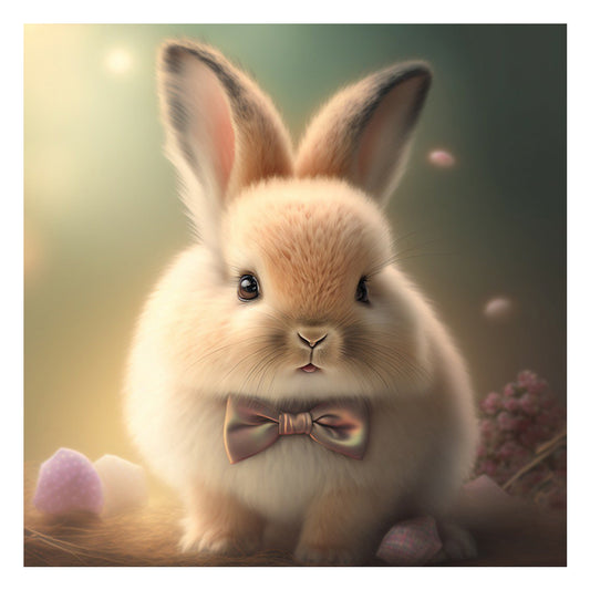 Bunny - Full Round Drill Diamond Painting 30*30CM