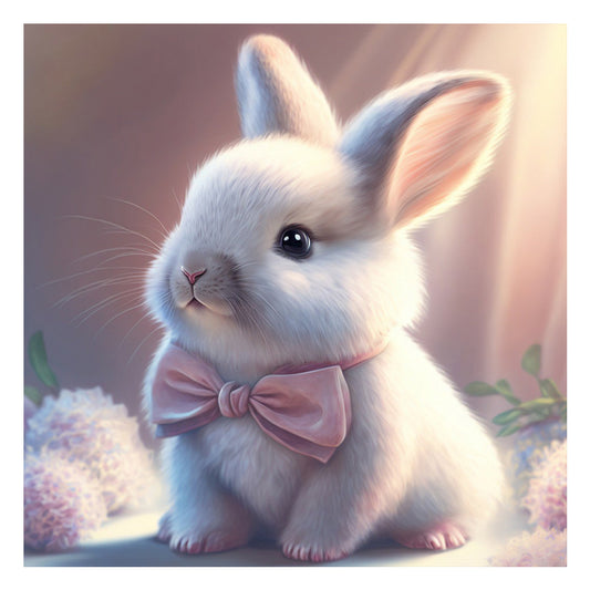 Bunny - Full Round Drill Diamond Painting 30*30CM