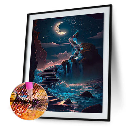 Road To Sky - Full Square Drill Diamond Painting 40*50CM