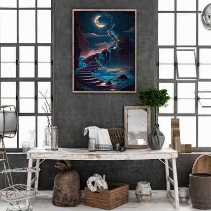 Road To Sky - Full Square Drill Diamond Painting 40*50CM