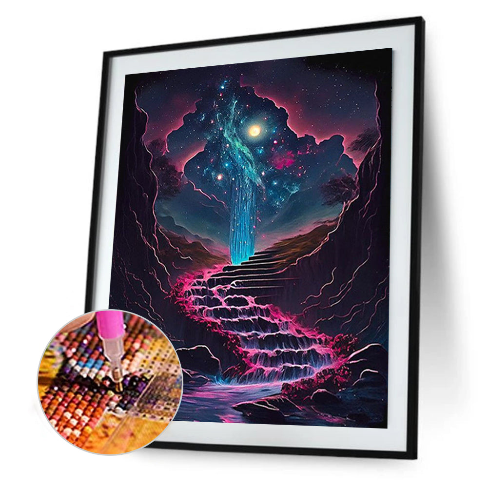 Road To Sky - Full Square Drill Diamond Painting 40*50CM