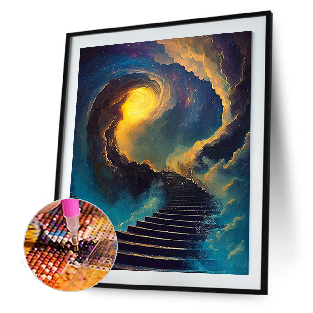 Road To Sky - Full Square Drill Diamond Painting 40*50CM