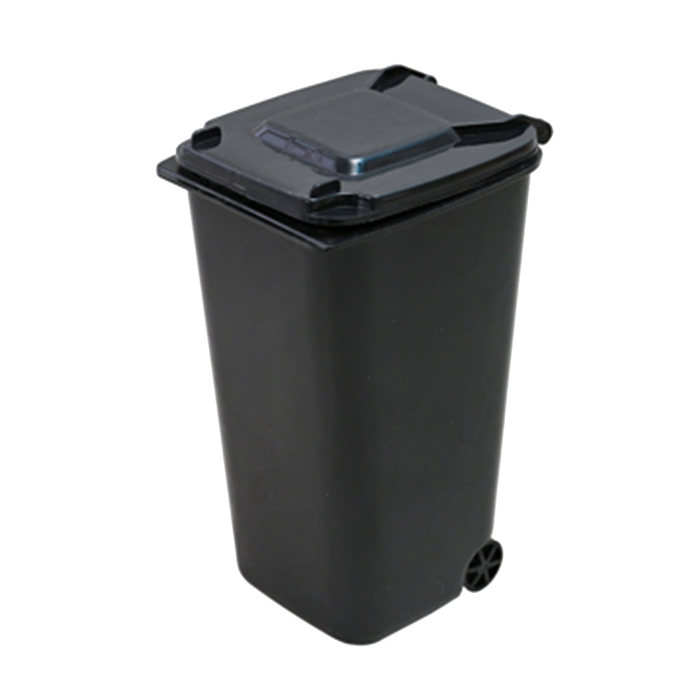 Mini Clean Trash Desk 650ml Cleaning Barrel Plastic Wastebasket for Coffee Table