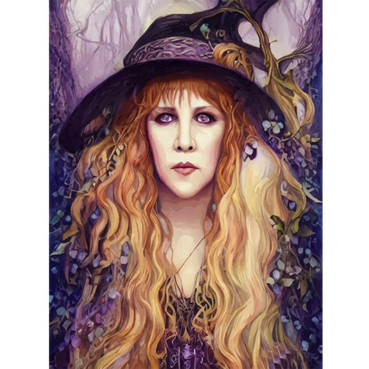 The Witch - Full Round Drill Diamond Painting 30*40CM