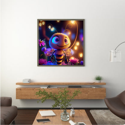 Cartoon Bee - Full Round Drill Diamond Painting 30*30CM