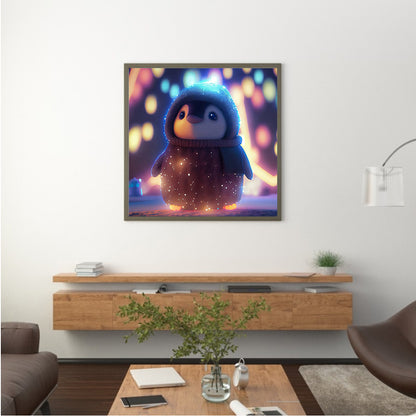 Little Penguin - Full Round Drill Diamond Painting 30*30CM