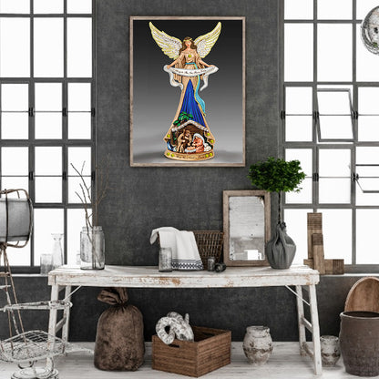 Elegant Lady - Special Shaped Drill Diamond Painting 30*40CM