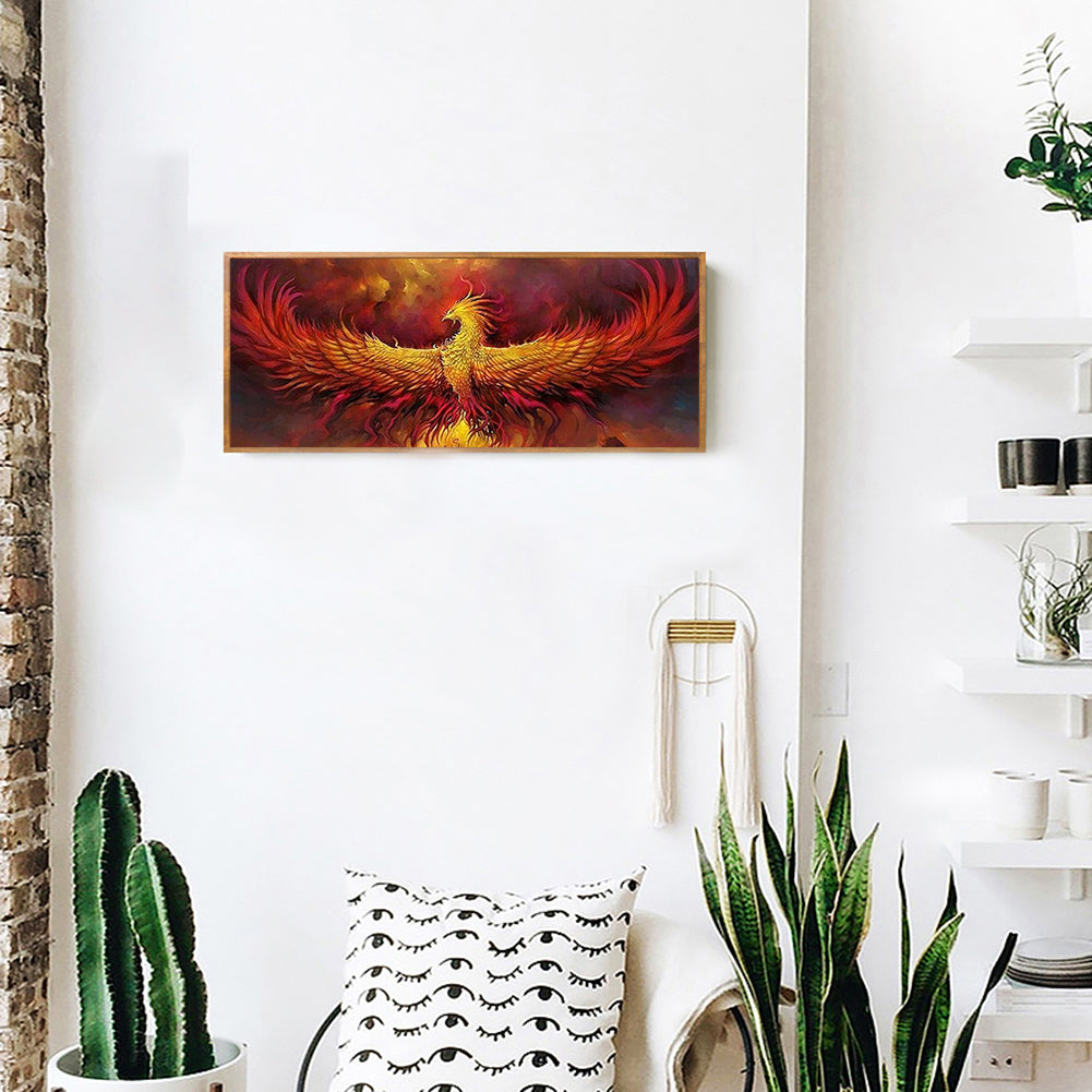 Phoenix - Full Square Drill Diamond Painting 30*80CM