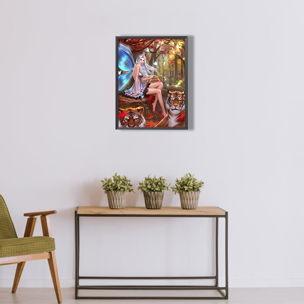 Elves - Full Round Drill Diamond Painting 30*40CM
