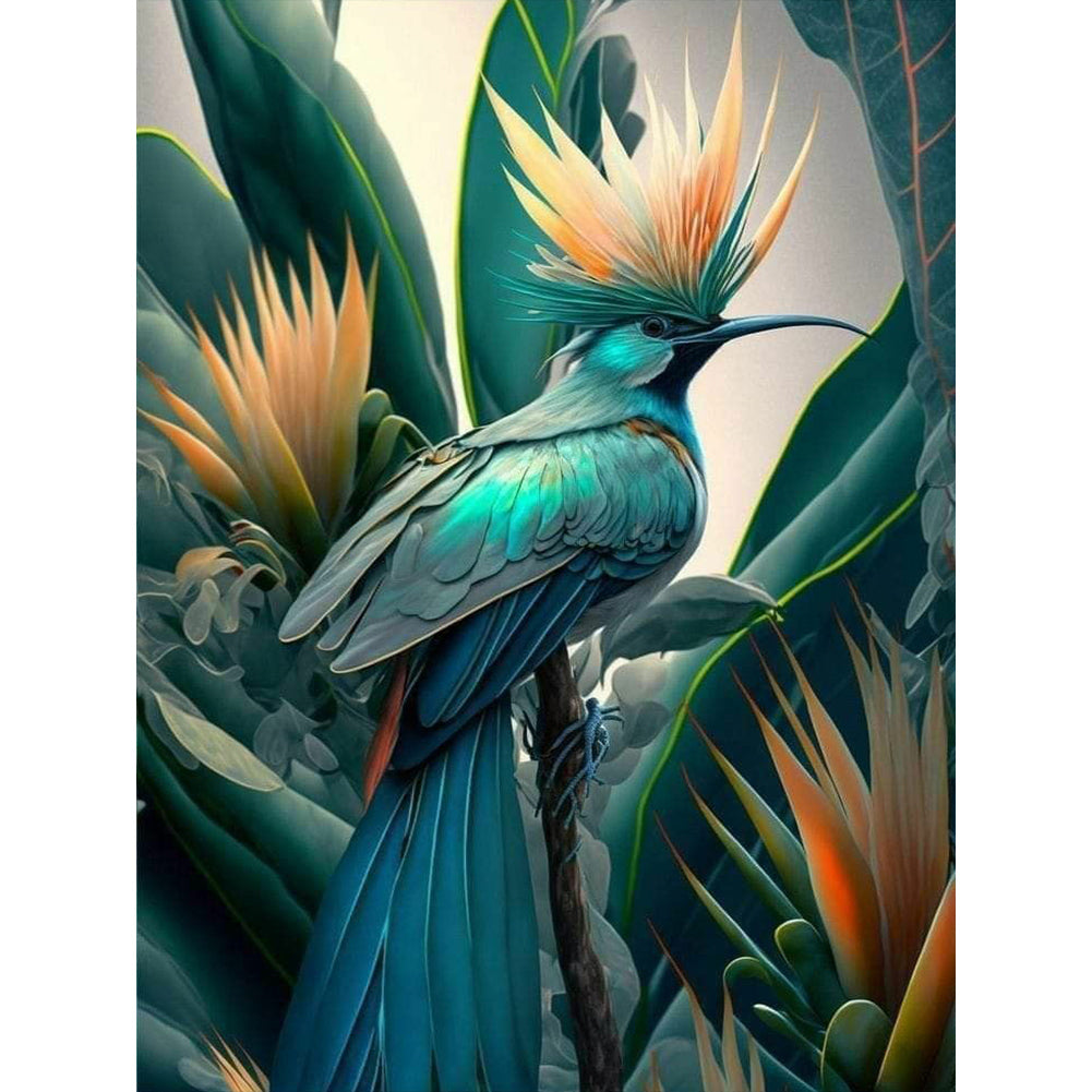 Parrot - Full Round Drill Diamond Painting 30*40CM
