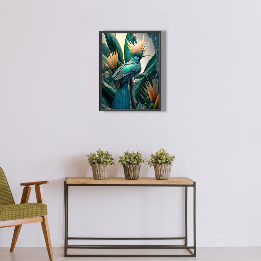 Parrot - Full Round Drill Diamond Painting 30*40CM