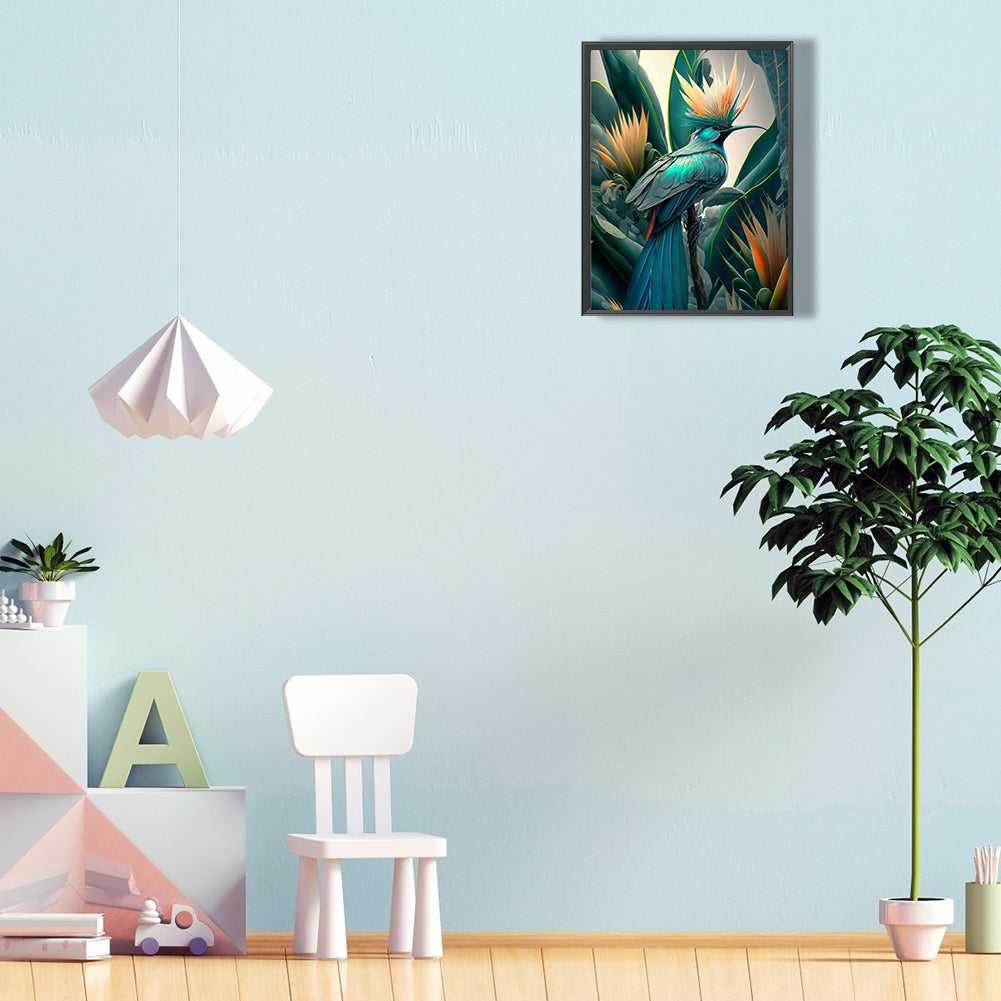 Parrot - Full Round Drill Diamond Painting 30*40CM