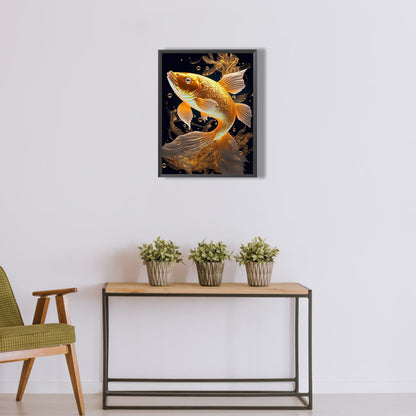 Koi Carp - Full Round Drill Diamond Painting 30*40CM