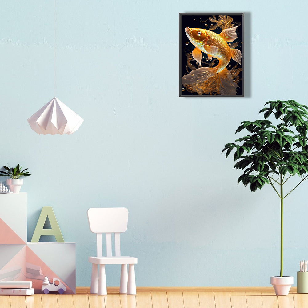 Koi Carp - Full Round Drill Diamond Painting 30*40CM