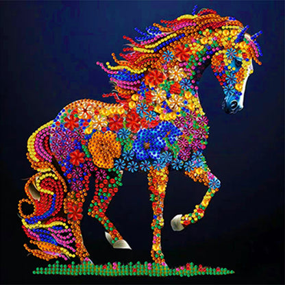 12 Zodiac Horses - Special Shaped Drill Diamond Painting 30*30CM