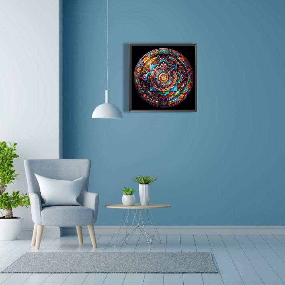 Mandala - Full Square Drill Diamond Painting 30*30CM