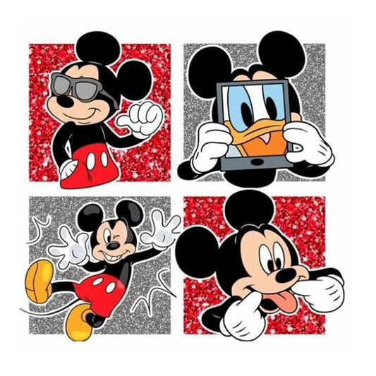 Mickey Mouse - Full Round Drill Diamond Painting 40*40CM